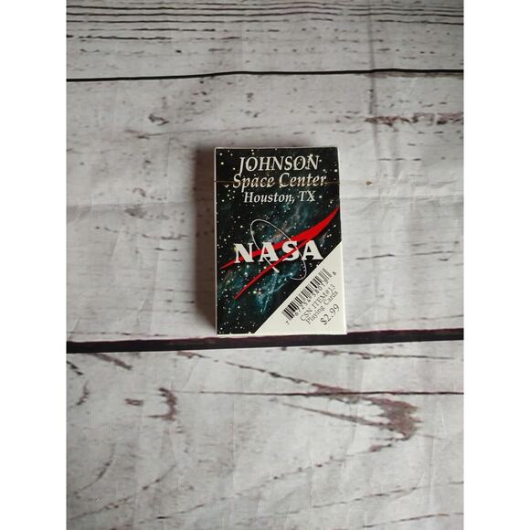 Johnson Space Center NASA Houston Playing Cards New And Sealed - Picture 1 of 3